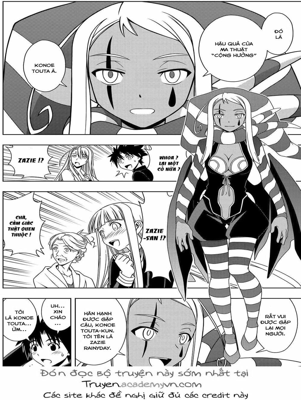 Truyện Tranh Lựa Chọn Phân Kỳ - Uq Holder! trang 9