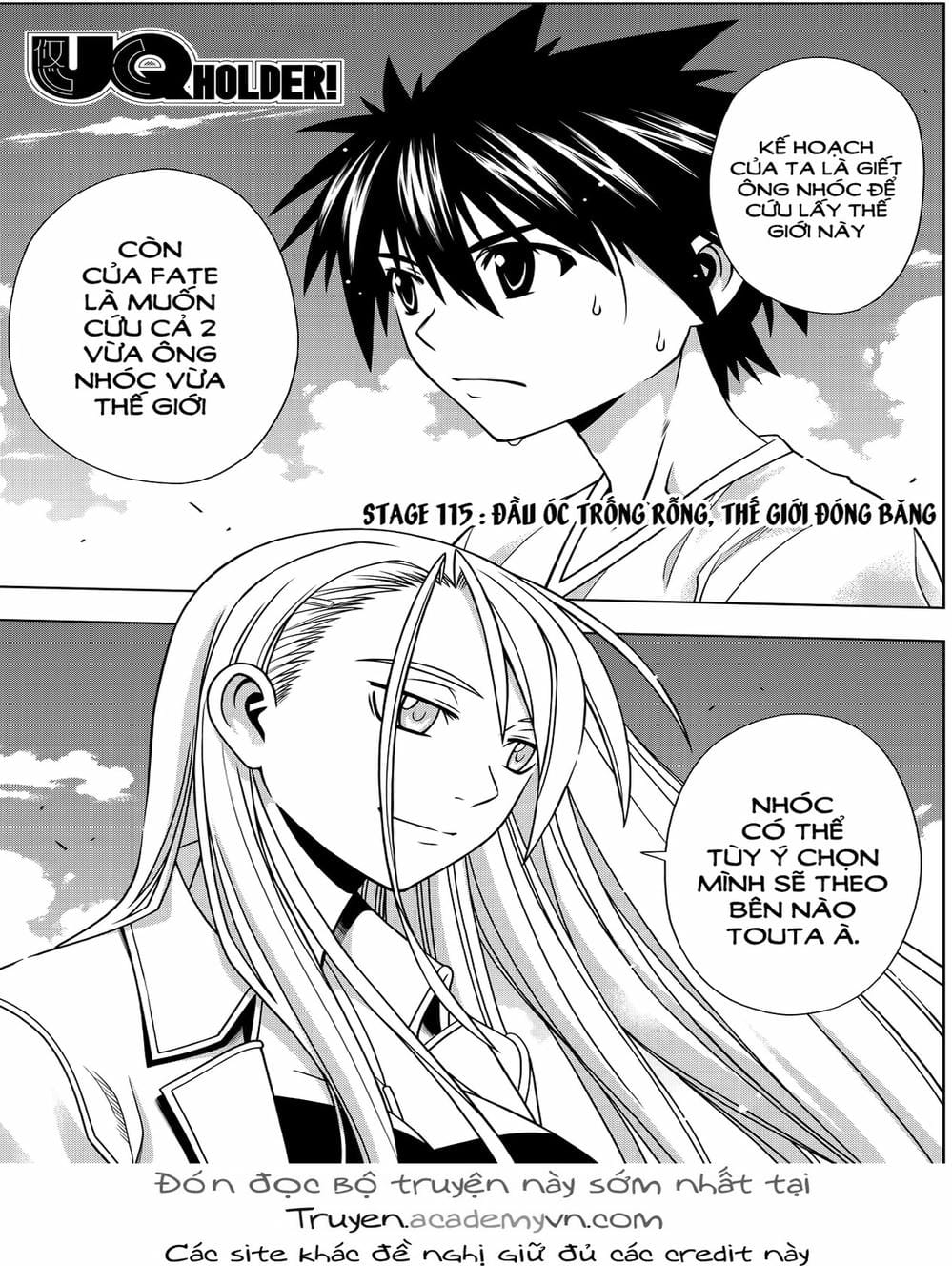 Truyện Tranh Lựa Chọn Phân Kỳ - Uq Holder! trang 9