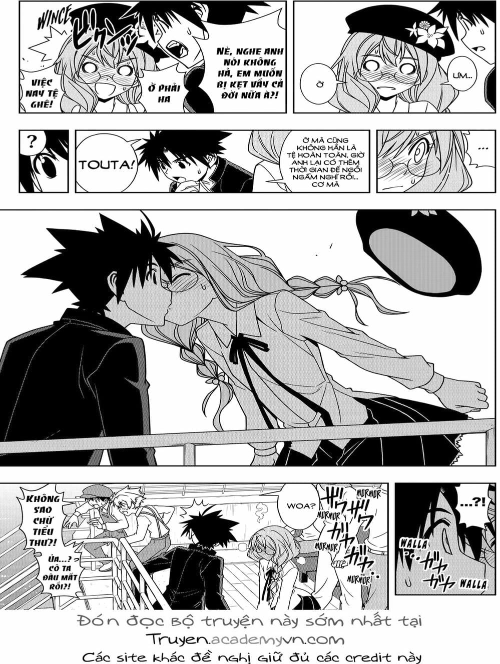 Truyện Tranh Lựa Chọn Phân Kỳ - Uq Holder! trang 9