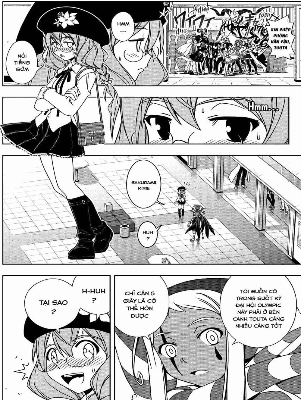 Truyện Tranh Lựa Chọn Phân Kỳ - Uq Holder! trang 9