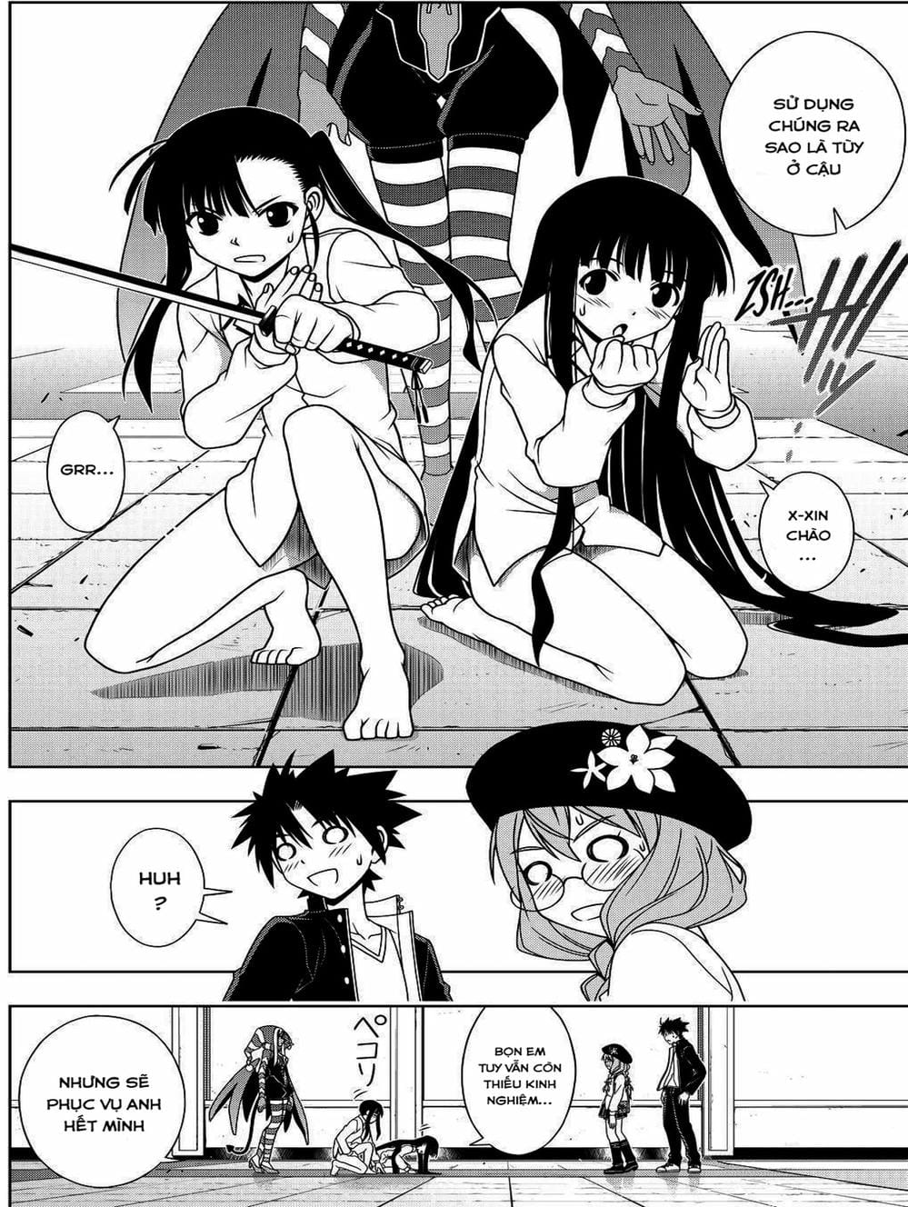 Truyện Tranh Lựa Chọn Phân Kỳ - Uq Holder! trang 9