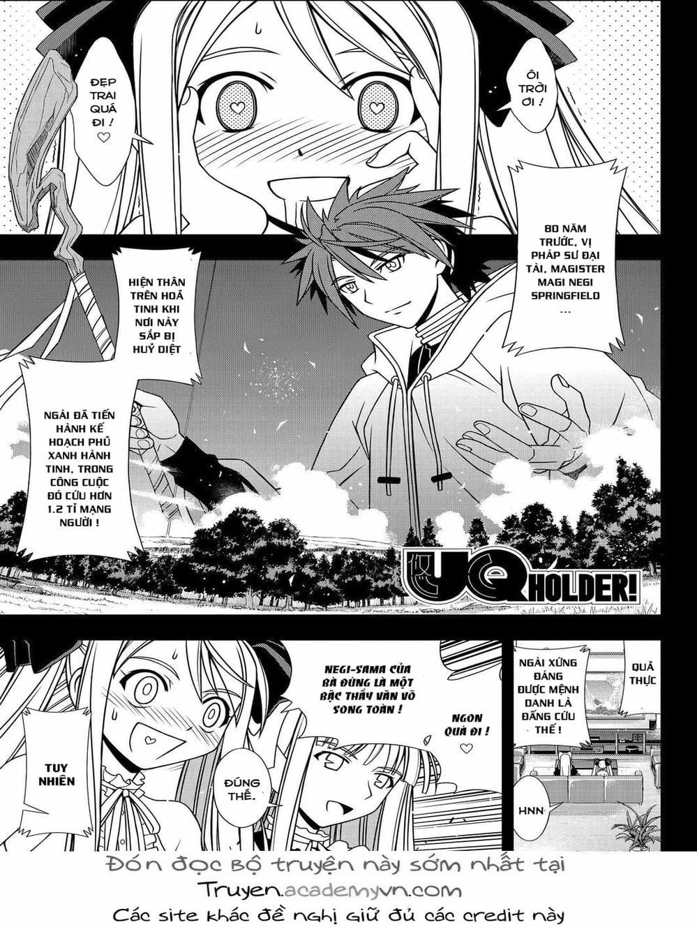 Truyện Tranh Lựa Chọn Phân Kỳ - Uq Holder! trang 9