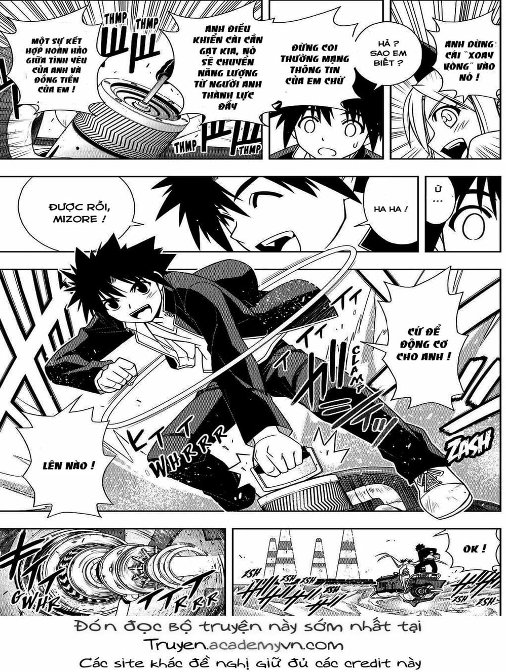Truyện Tranh Lựa Chọn Phân Kỳ - Uq Holder! trang 9