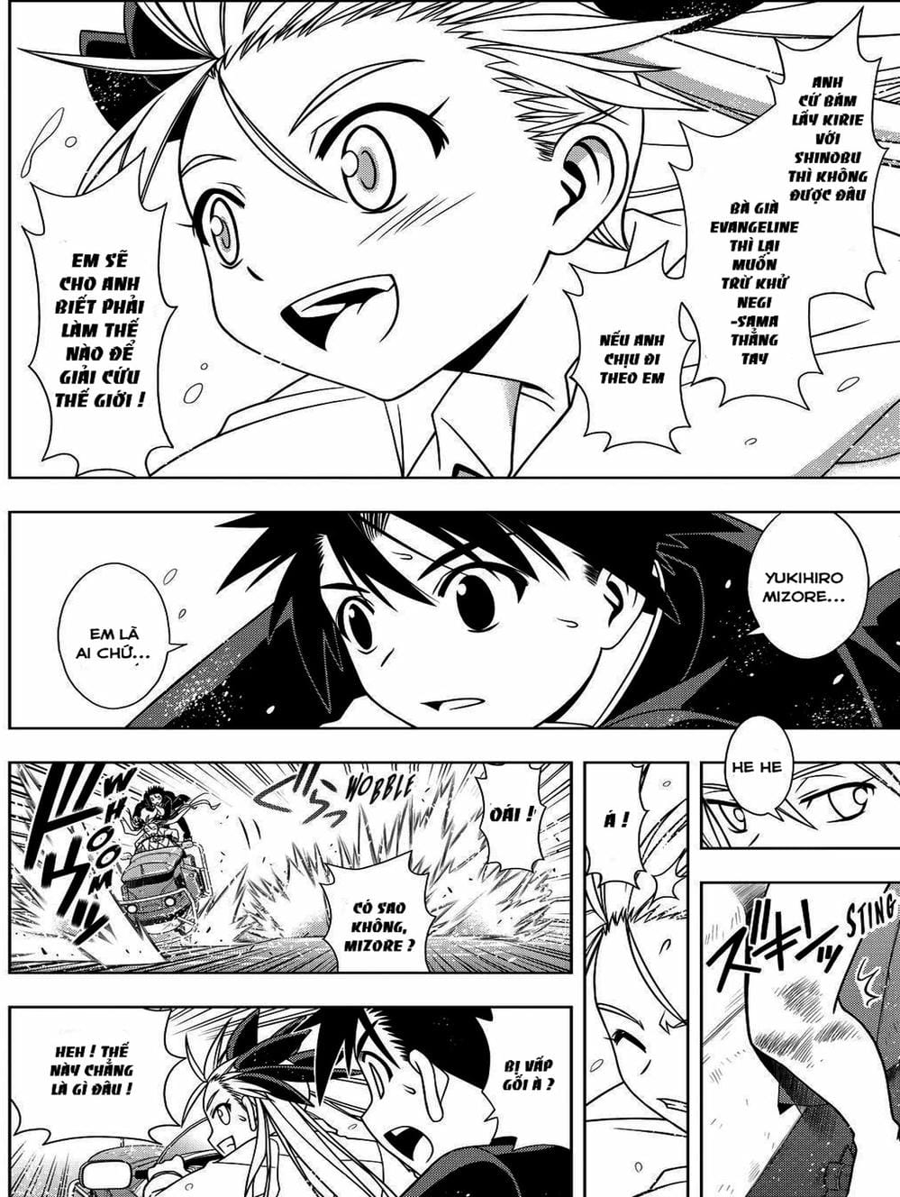 Truyện Tranh Lựa Chọn Phân Kỳ - Uq Holder! trang 9