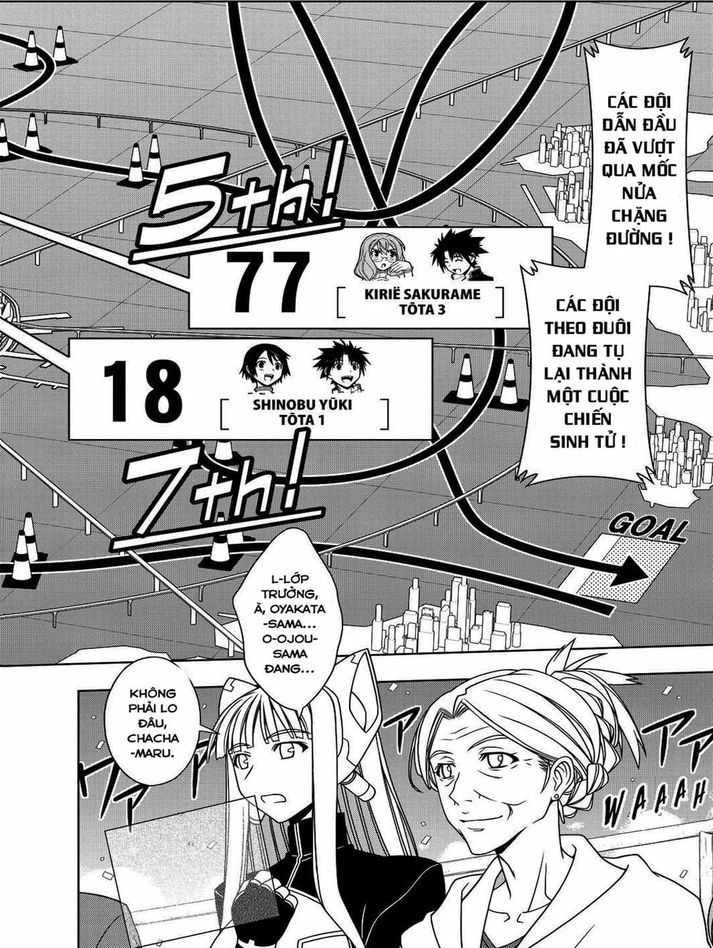 Truyện Tranh Lựa Chọn Phân Kỳ - Uq Holder! trang 9