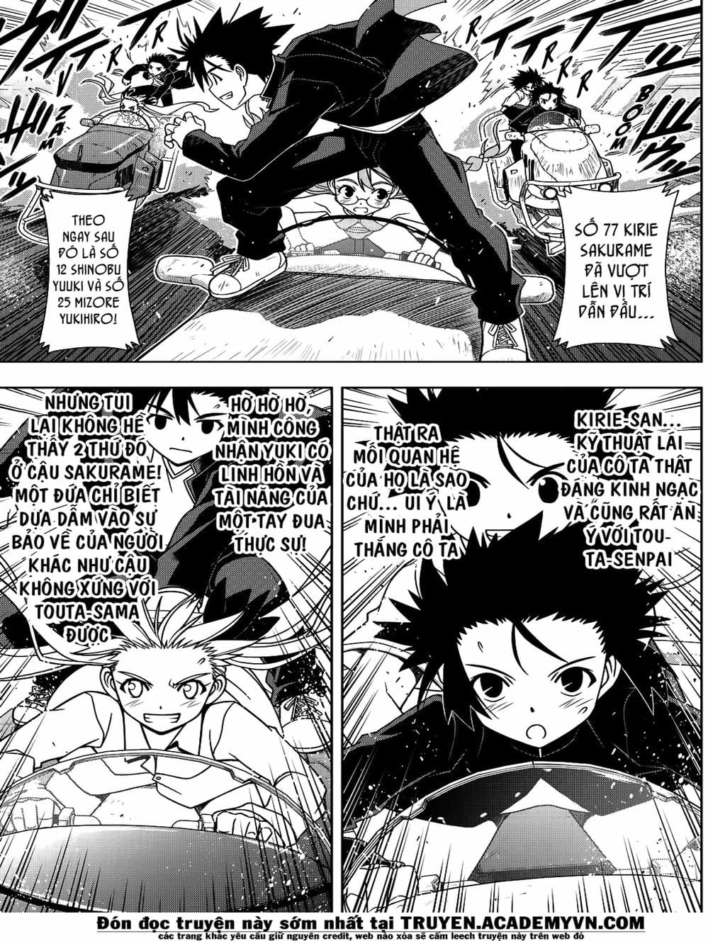 Truyện Tranh Lựa Chọn Phân Kỳ - Uq Holder! trang 9