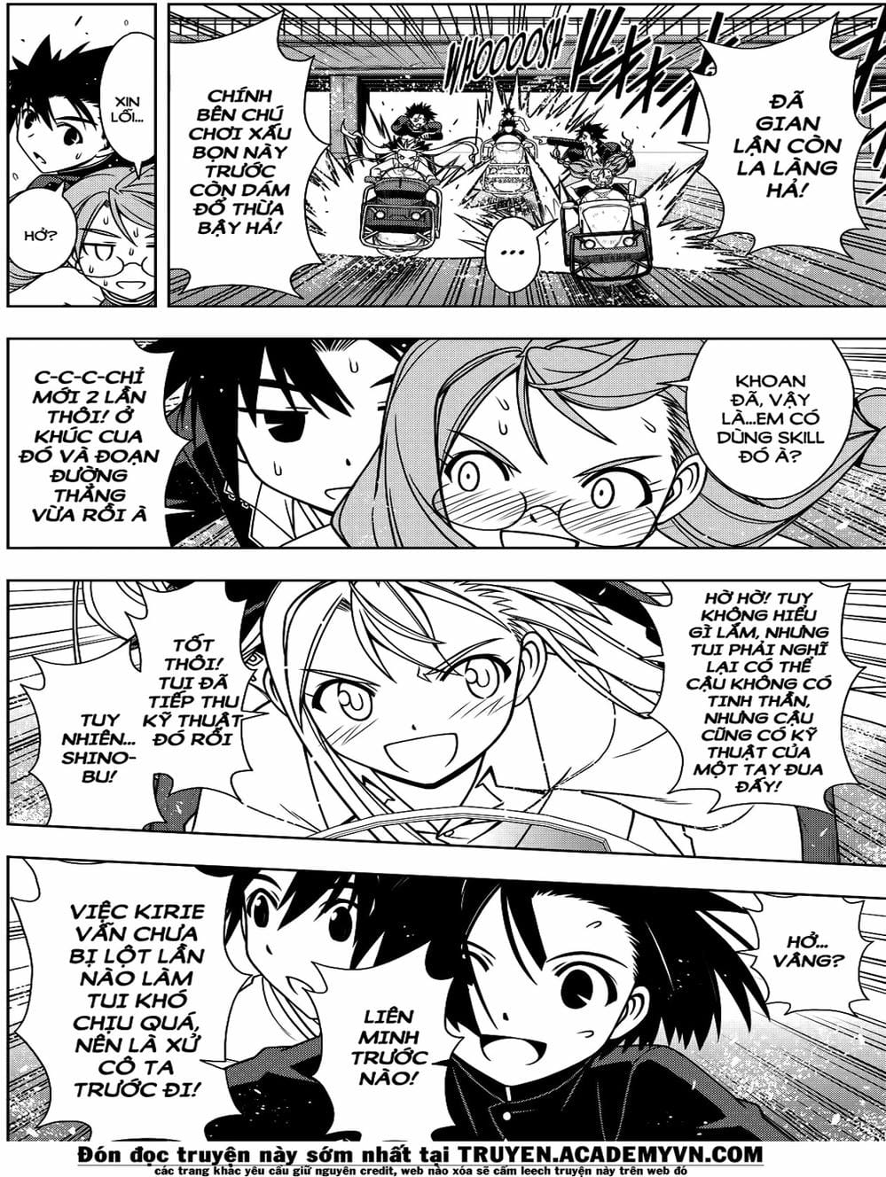 Truyện Tranh Lựa Chọn Phân Kỳ - Uq Holder! trang 9