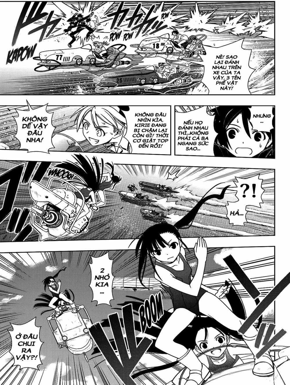 Truyện Tranh Lựa Chọn Phân Kỳ - Uq Holder! trang 9