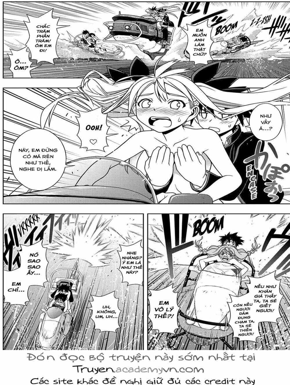 Truyện Tranh Lựa Chọn Phân Kỳ - Uq Holder! trang 9