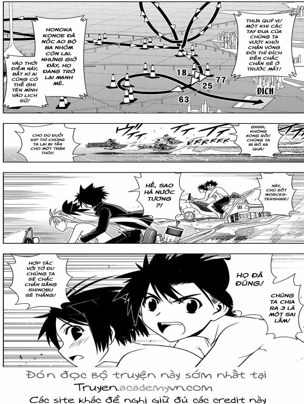 Truyện Tranh Lựa Chọn Phân Kỳ - Uq Holder! trang 9