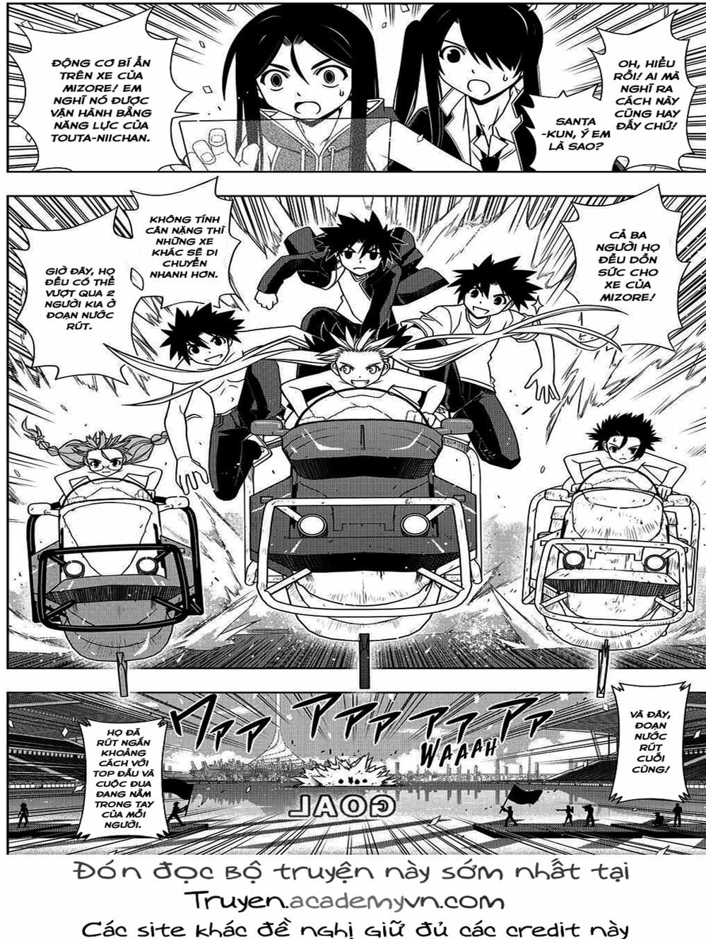 Truyện Tranh Lựa Chọn Phân Kỳ - Uq Holder! trang 9