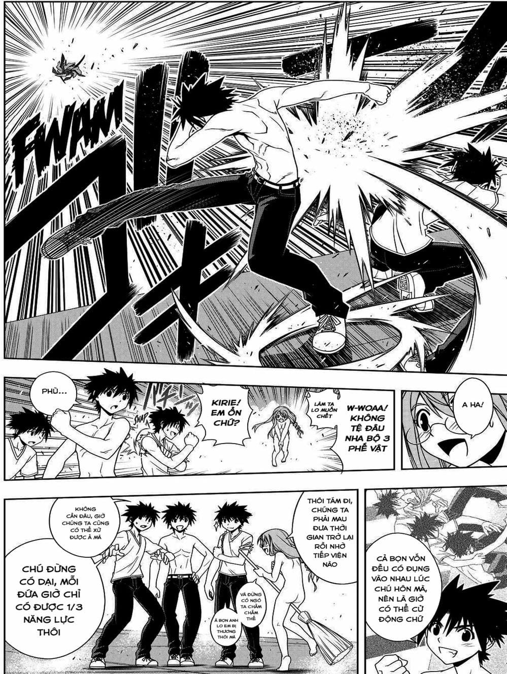 Truyện Tranh Lựa Chọn Phân Kỳ - Uq Holder! trang 9