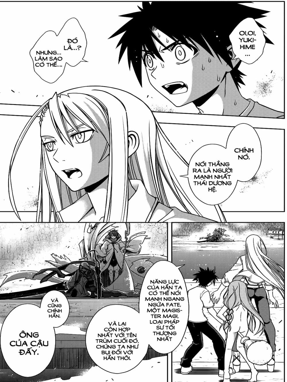 Truyện Tranh Lựa Chọn Phân Kỳ - Uq Holder! trang 9