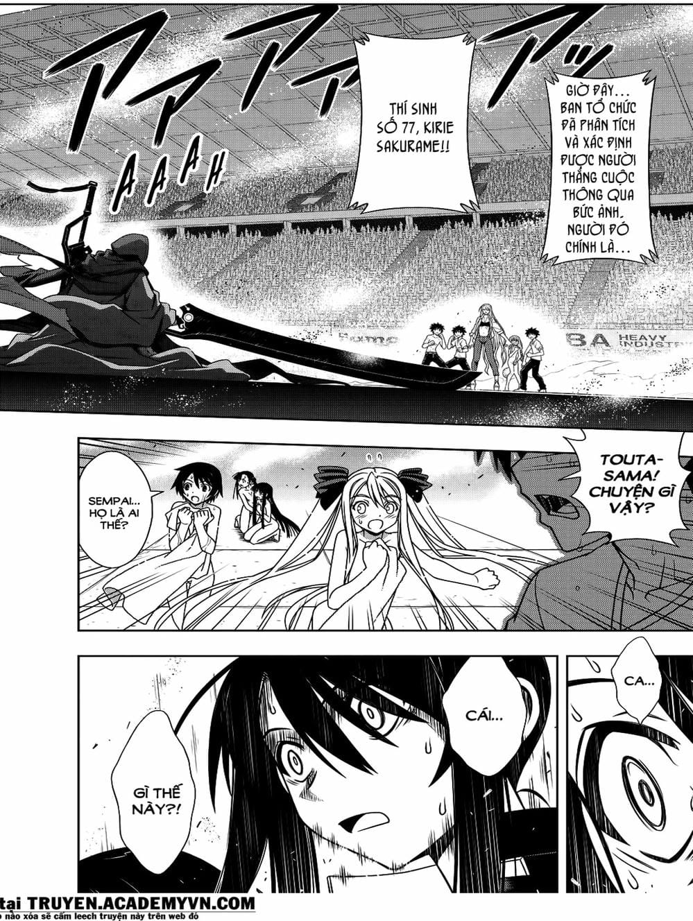 Truyện Tranh Lựa Chọn Phân Kỳ - Uq Holder! trang 9