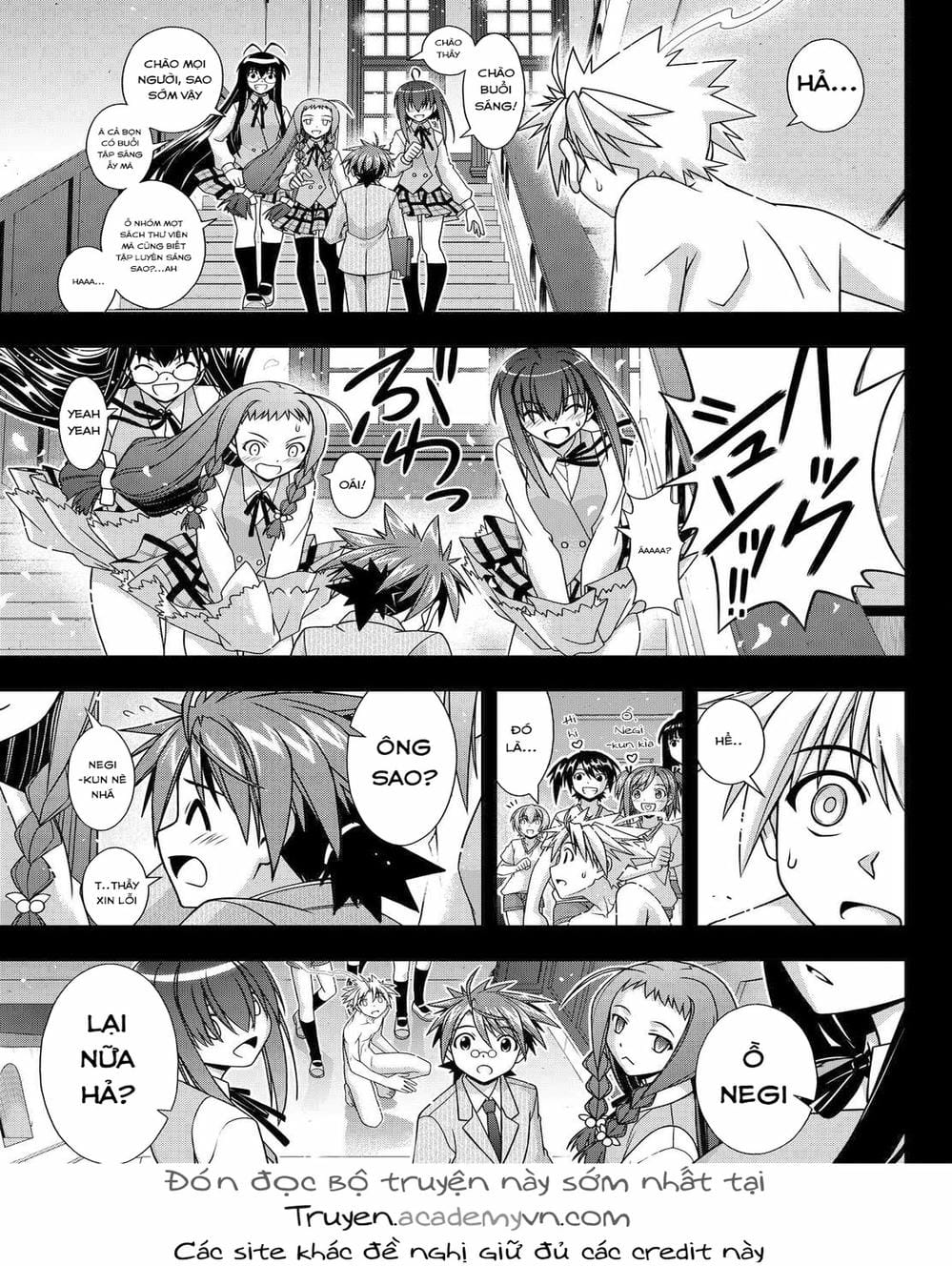 Truyện Tranh Lựa Chọn Phân Kỳ - Uq Holder! trang 9