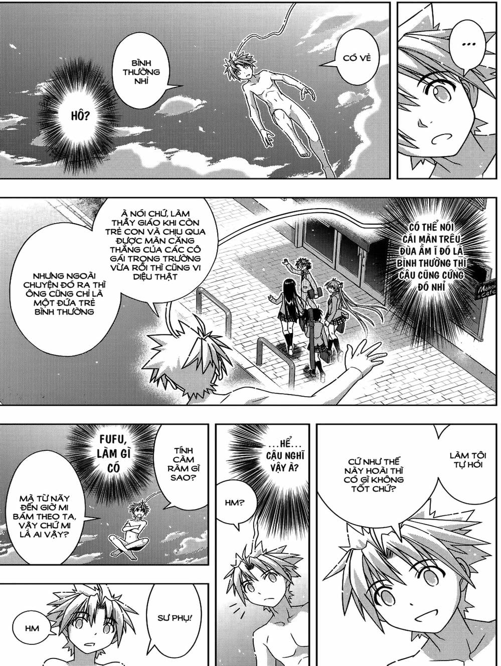 Truyện Tranh Lựa Chọn Phân Kỳ - Uq Holder! trang 9