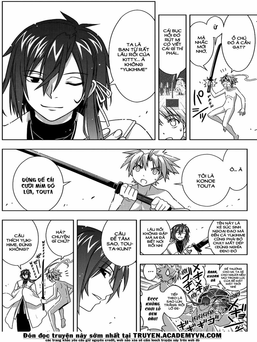 Truyện Tranh Lựa Chọn Phân Kỳ - Uq Holder! trang 9