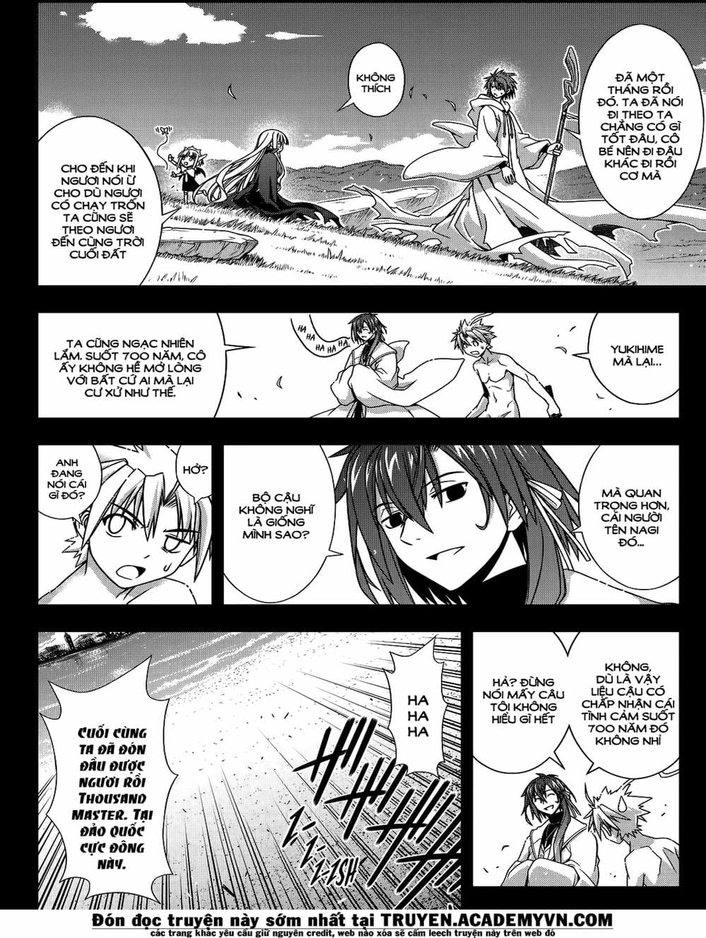 Truyện Tranh Lựa Chọn Phân Kỳ - Uq Holder! trang 9