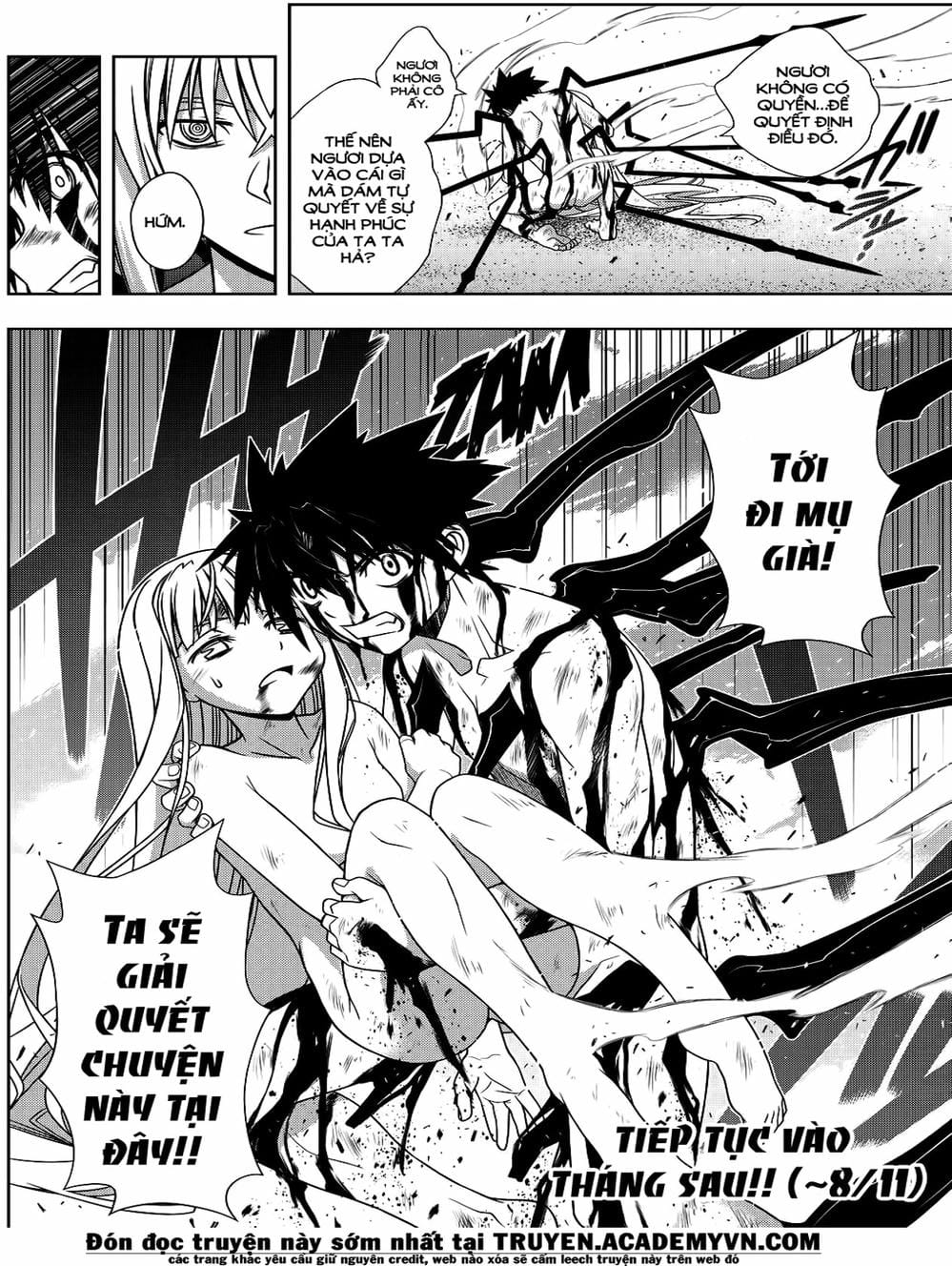 Truyện Tranh Lựa Chọn Phân Kỳ - Uq Holder! trang 9