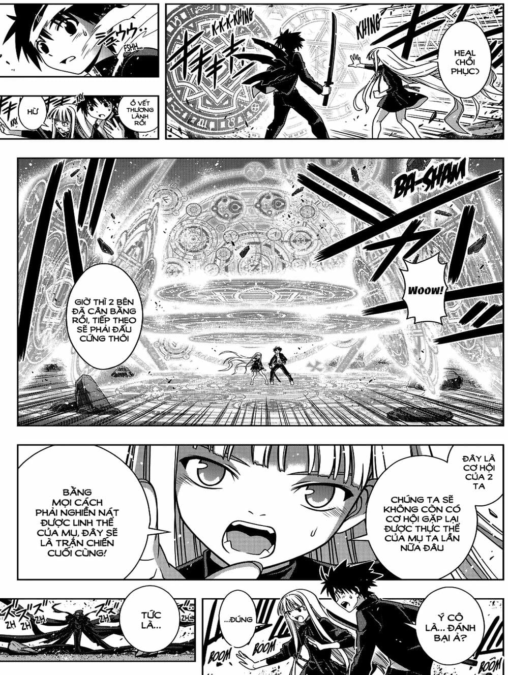 Truyện Tranh Lựa Chọn Phân Kỳ - Uq Holder! trang 9