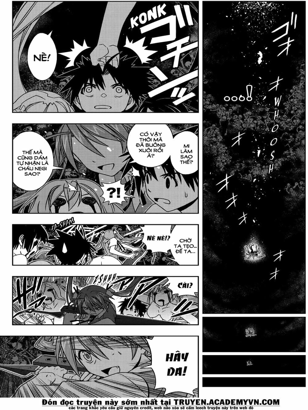 Truyện Tranh Lựa Chọn Phân Kỳ - Uq Holder! trang 9