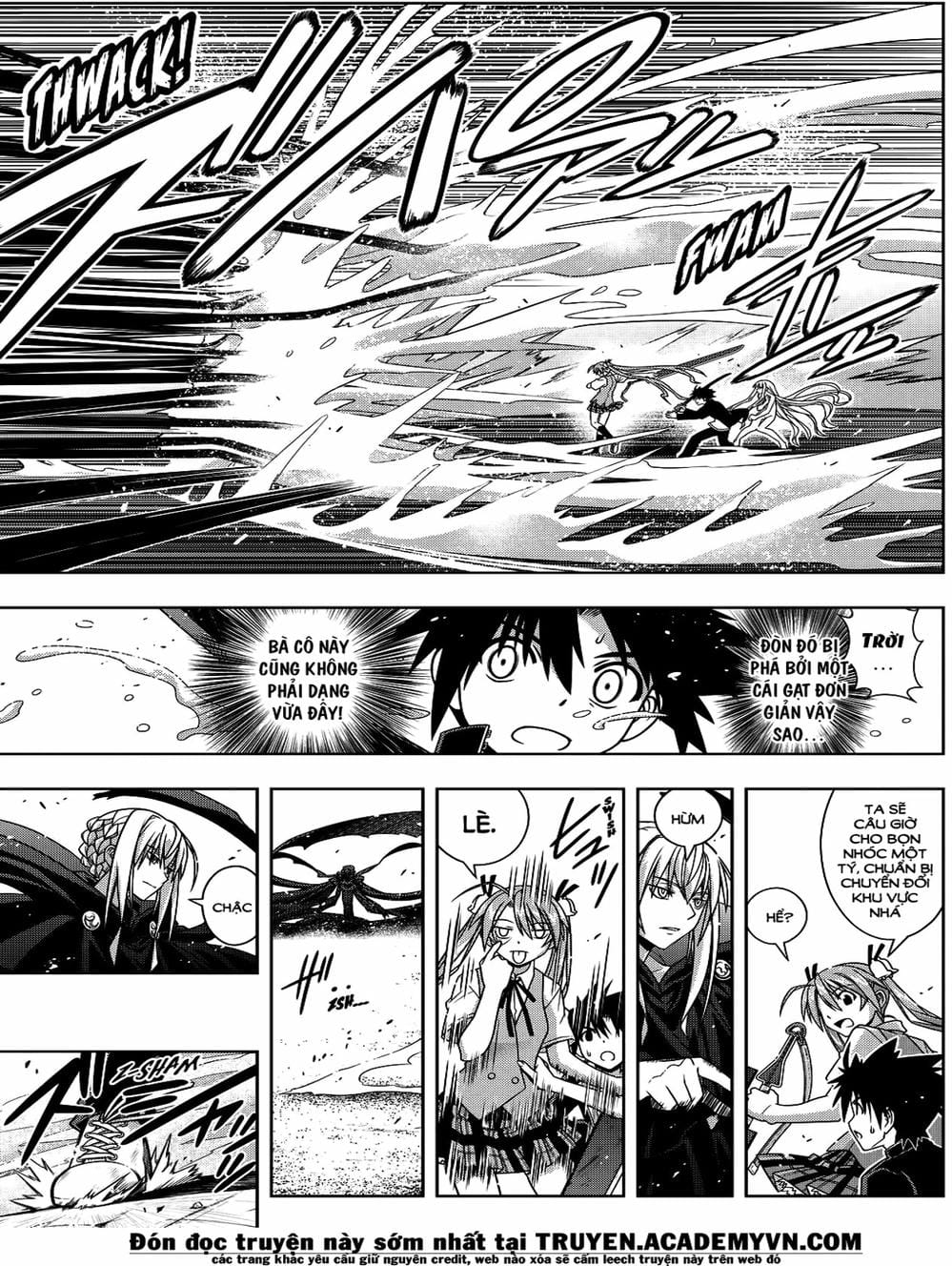 Truyện Tranh Lựa Chọn Phân Kỳ - Uq Holder! trang 9