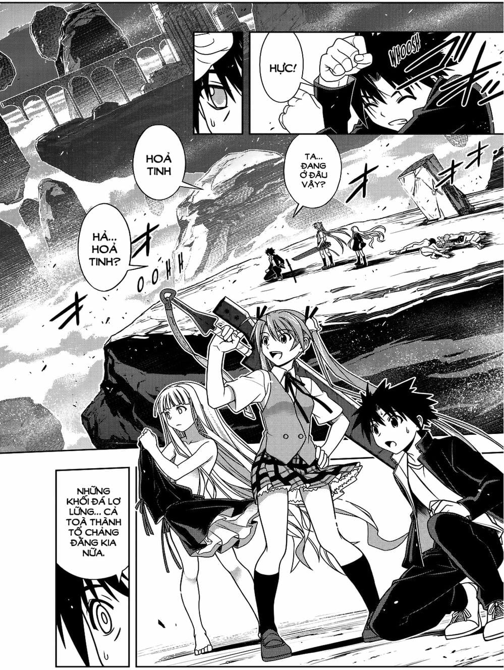 Truyện Tranh Lựa Chọn Phân Kỳ - Uq Holder! trang 9