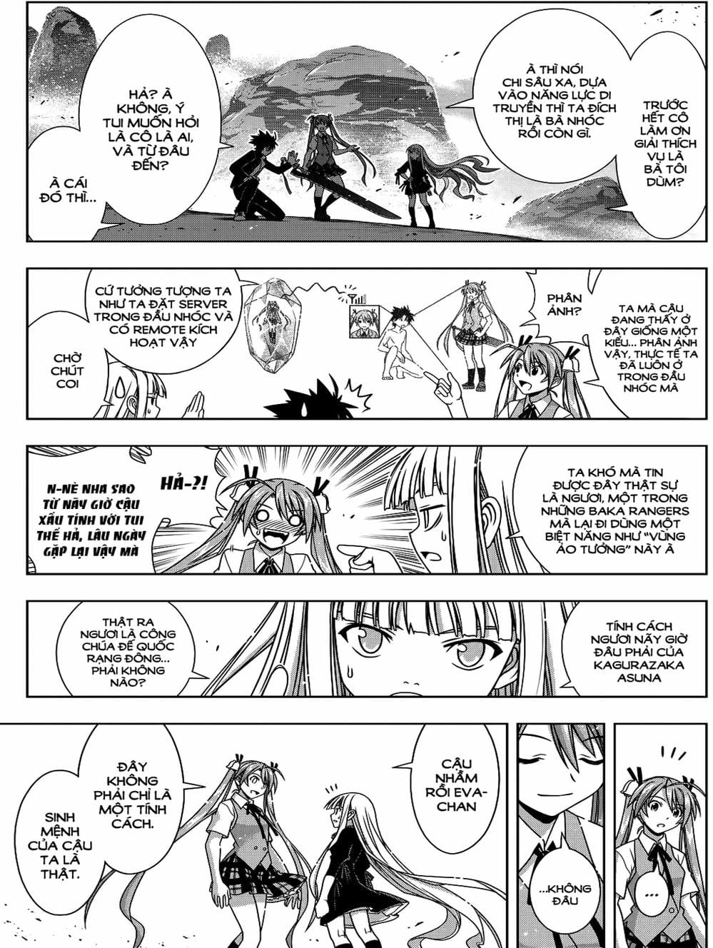 Truyện Tranh Lựa Chọn Phân Kỳ - Uq Holder! trang 9