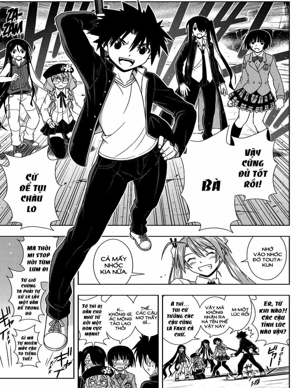 Truyện Tranh Lựa Chọn Phân Kỳ - Uq Holder! trang 9