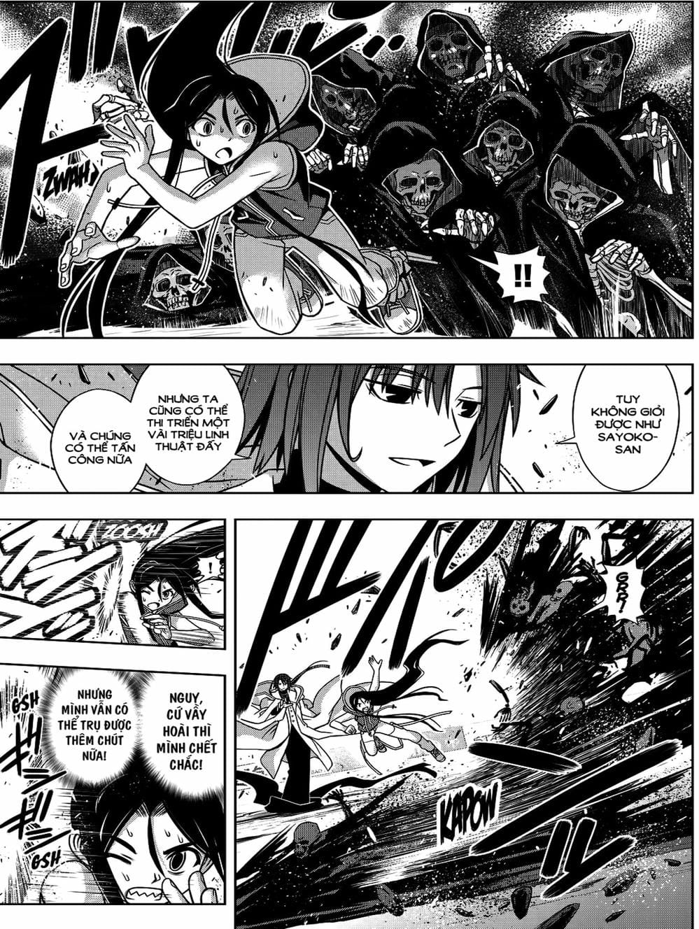 Truyện Tranh Lựa Chọn Phân Kỳ - Uq Holder! trang 9