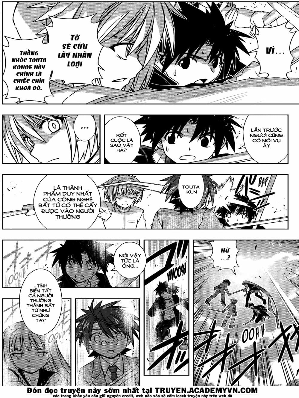 Truyện Tranh Lựa Chọn Phân Kỳ - Uq Holder! trang 9