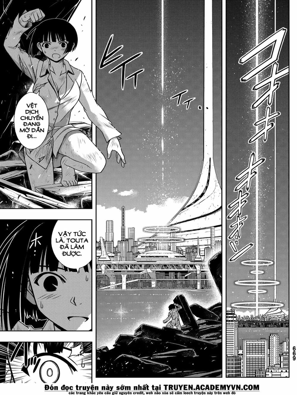 Truyện Tranh Lựa Chọn Phân Kỳ - Uq Holder! trang 9