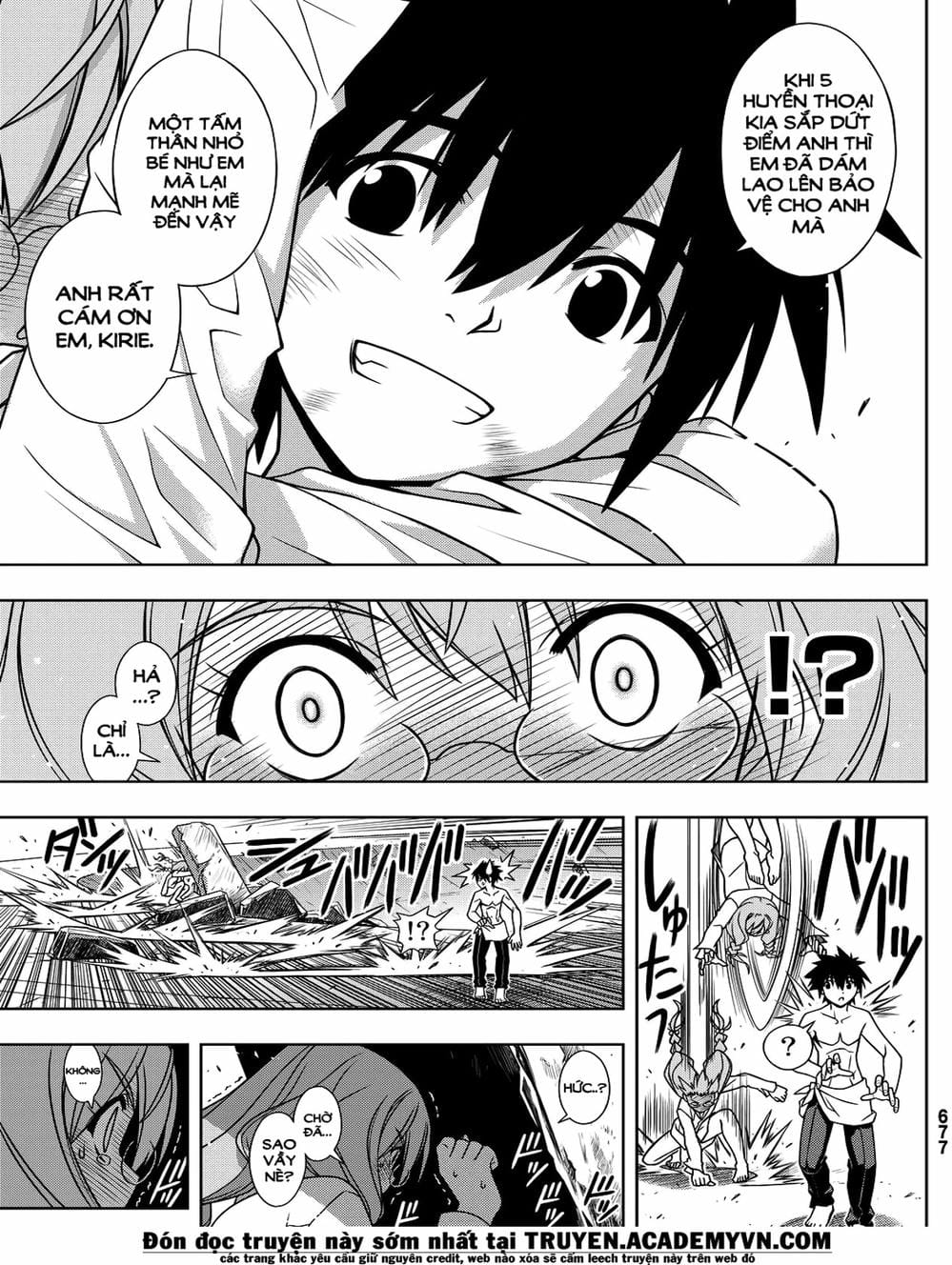 Truyện Tranh Lựa Chọn Phân Kỳ - Uq Holder! trang 9