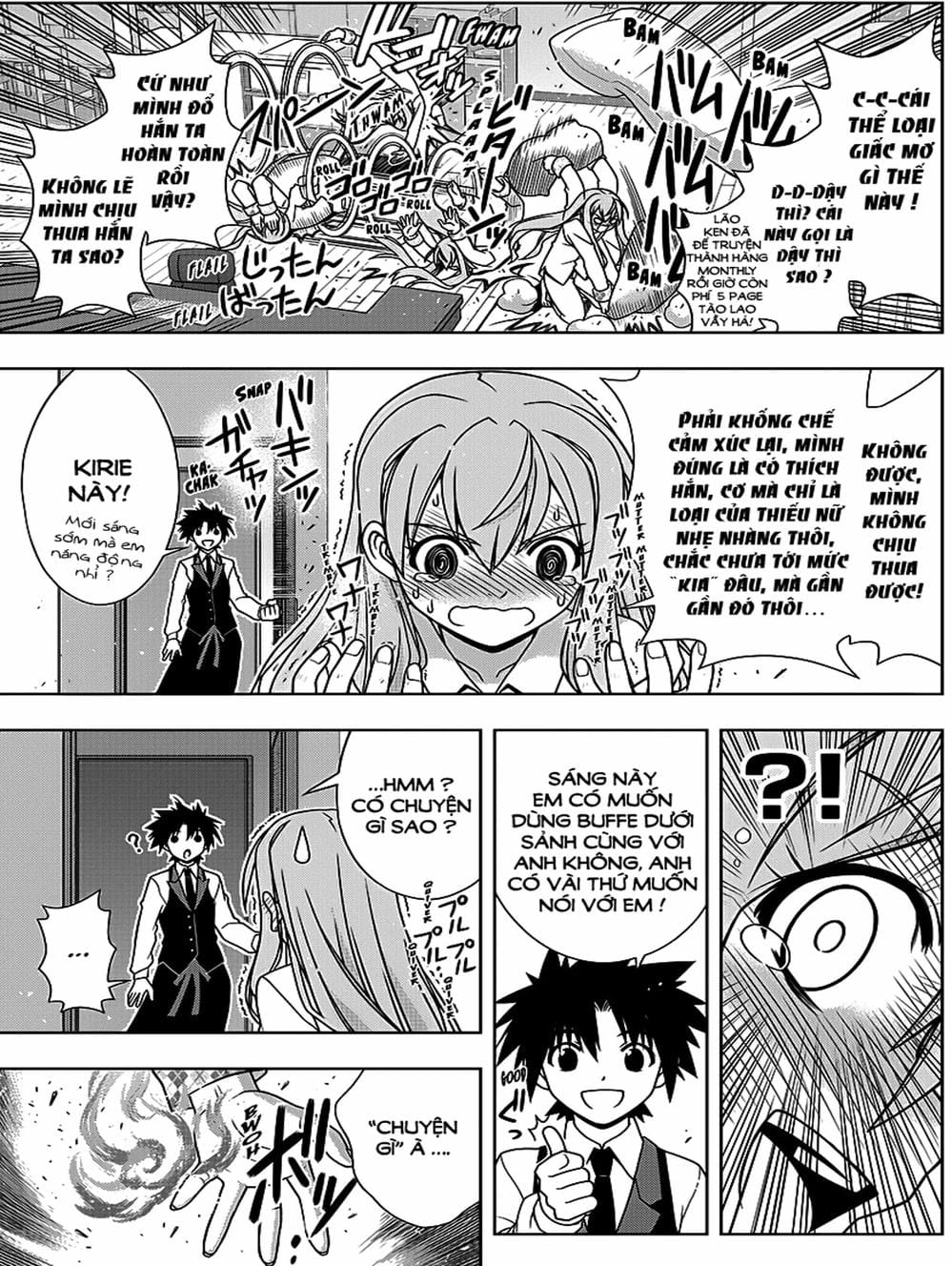 Truyện Tranh Lựa Chọn Phân Kỳ - Uq Holder! trang 9
