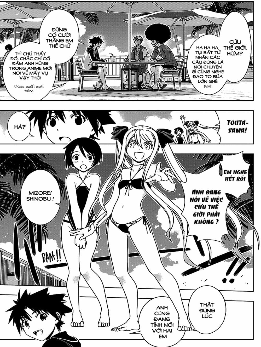 Truyện Tranh Lựa Chọn Phân Kỳ - Uq Holder! trang 9
