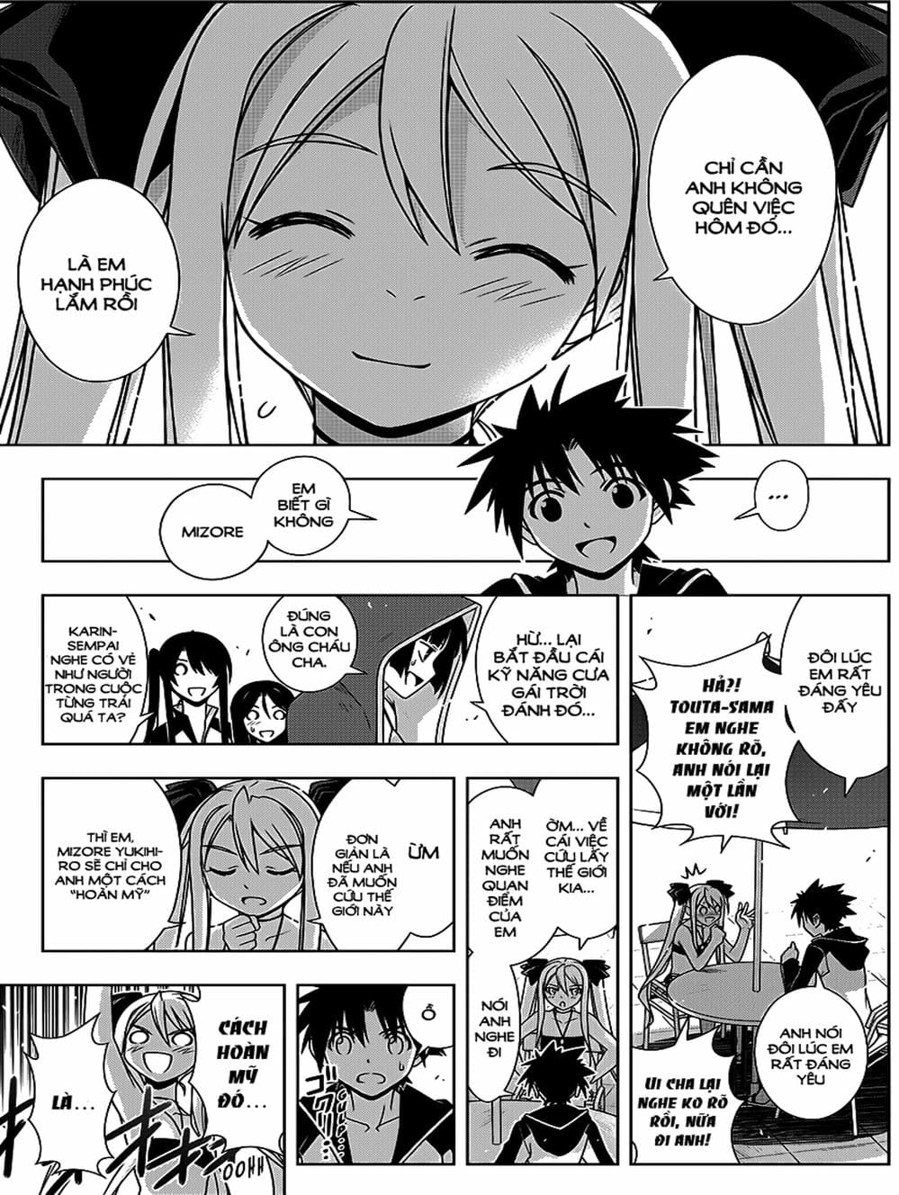 Truyện Tranh Lựa Chọn Phân Kỳ - Uq Holder! trang 9
