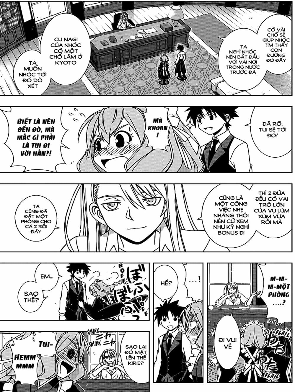 Truyện Tranh Lựa Chọn Phân Kỳ - Uq Holder! trang 9