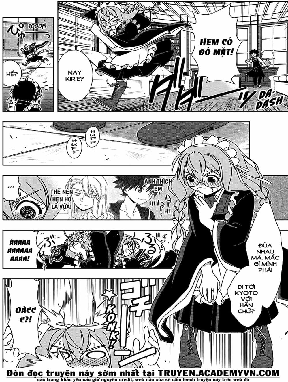 Truyện Tranh Lựa Chọn Phân Kỳ - Uq Holder! trang 9