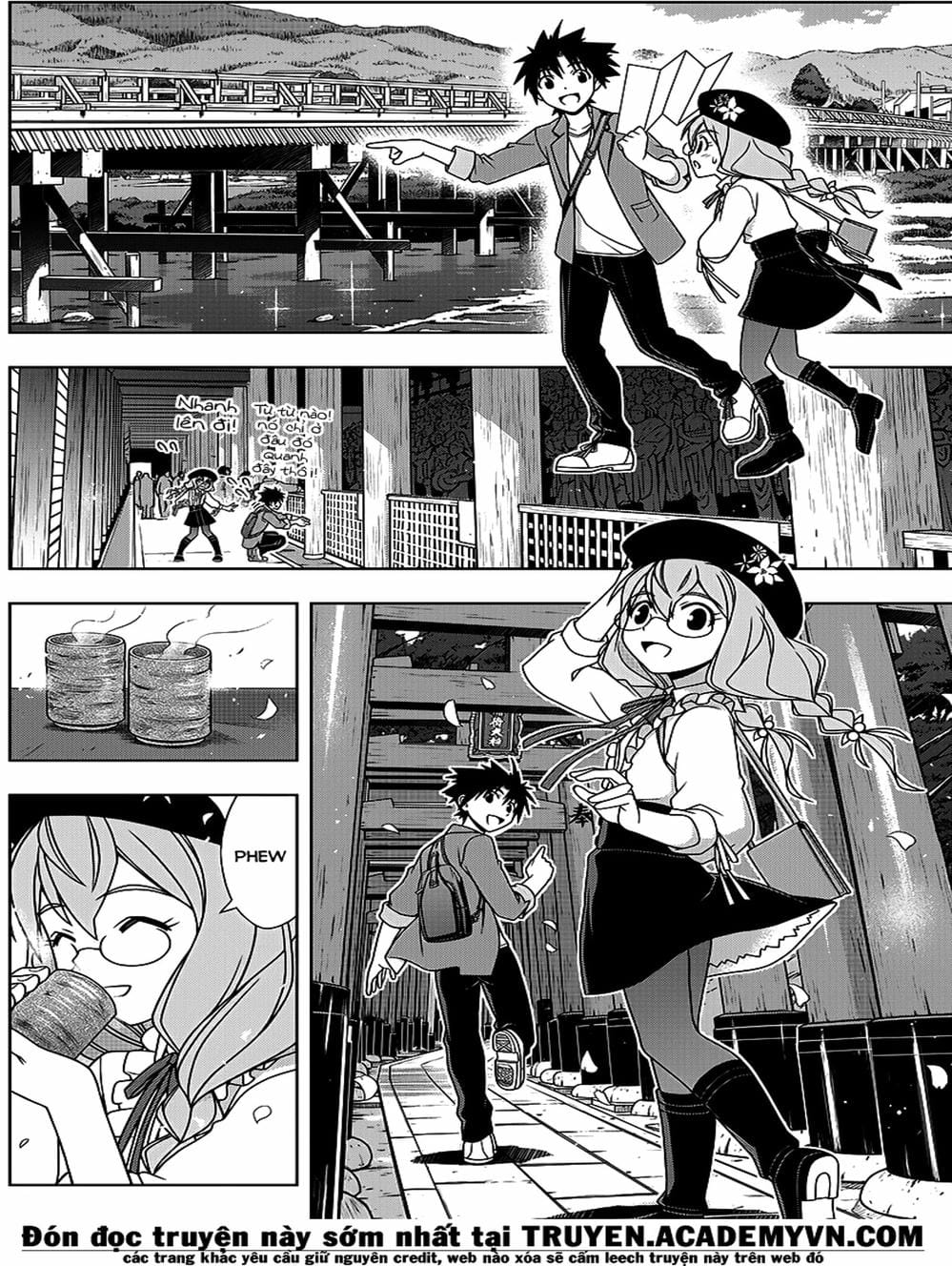 Truyện Tranh Lựa Chọn Phân Kỳ - Uq Holder! trang 9