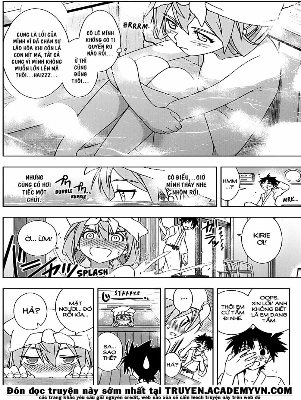 Truyện Tranh Lựa Chọn Phân Kỳ - Uq Holder! trang 9