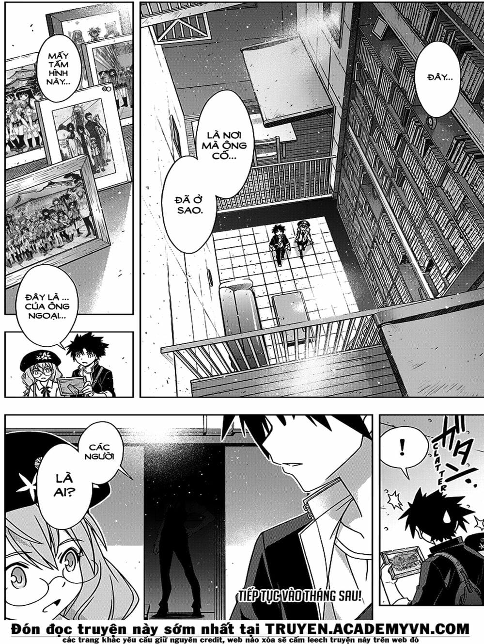 Truyện Tranh Lựa Chọn Phân Kỳ - Uq Holder! trang 9