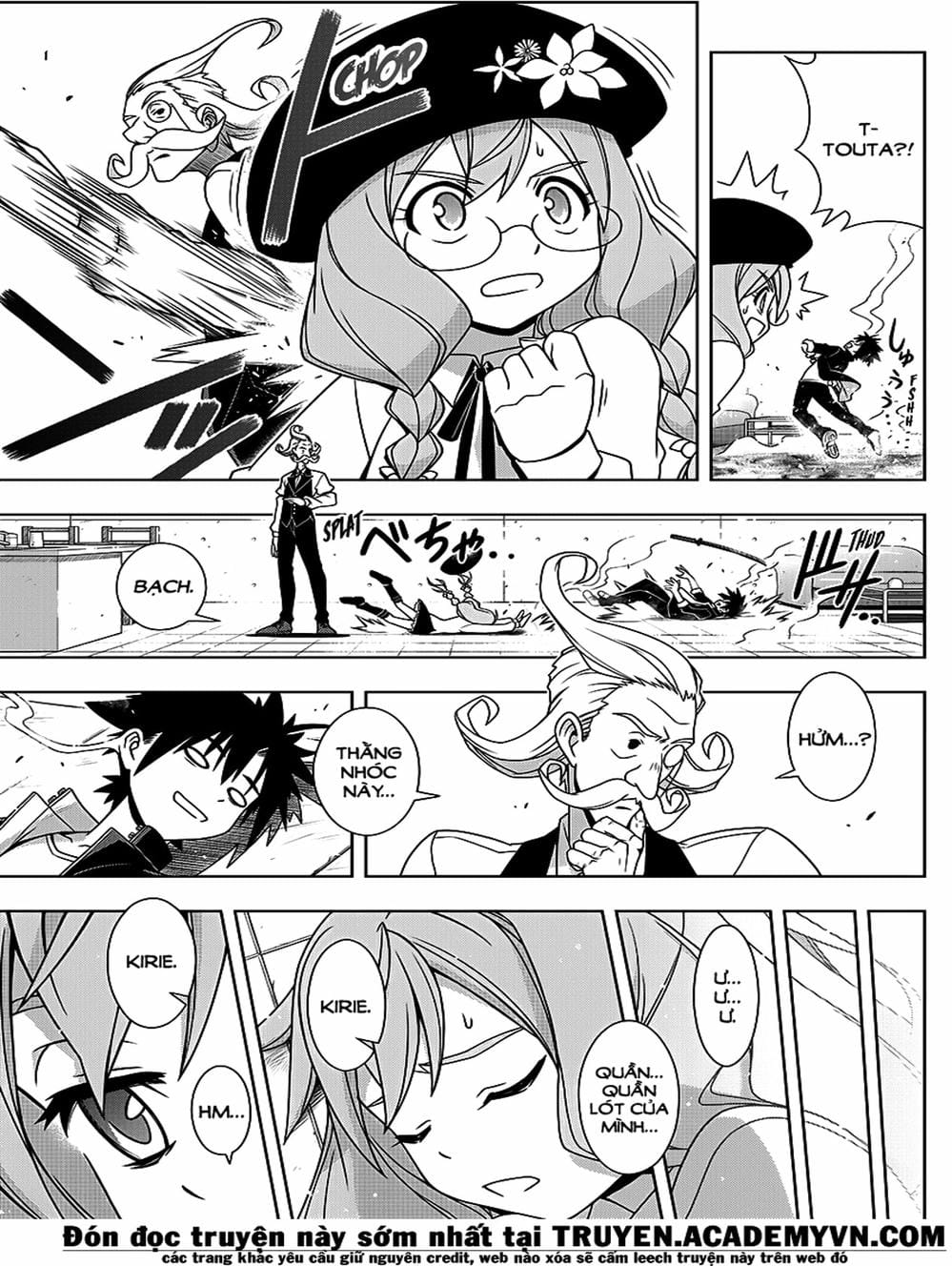 Truyện Tranh Lựa Chọn Phân Kỳ - Uq Holder! trang 9