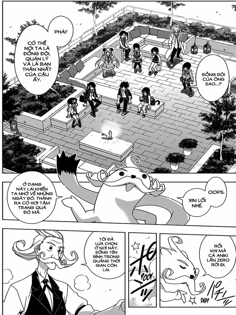 Truyện Tranh Lựa Chọn Phân Kỳ - Uq Holder! trang 9