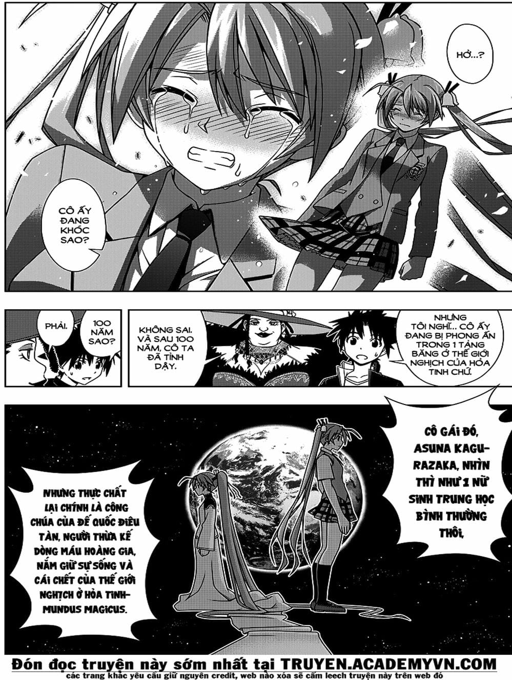 Truyện Tranh Lựa Chọn Phân Kỳ - Uq Holder! trang 9