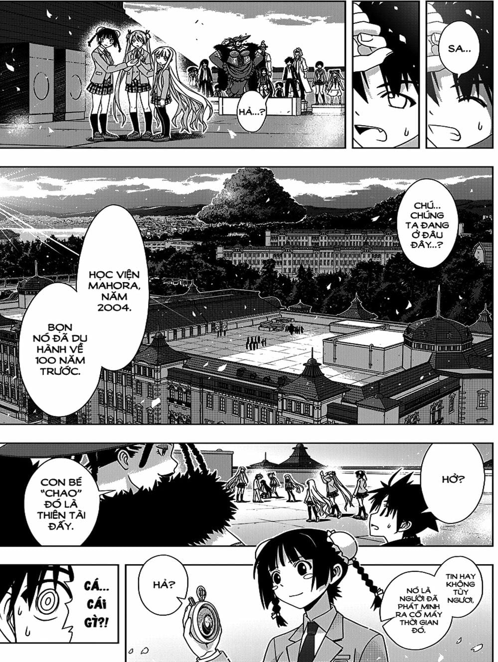 Truyện Tranh Lựa Chọn Phân Kỳ - Uq Holder! trang 9