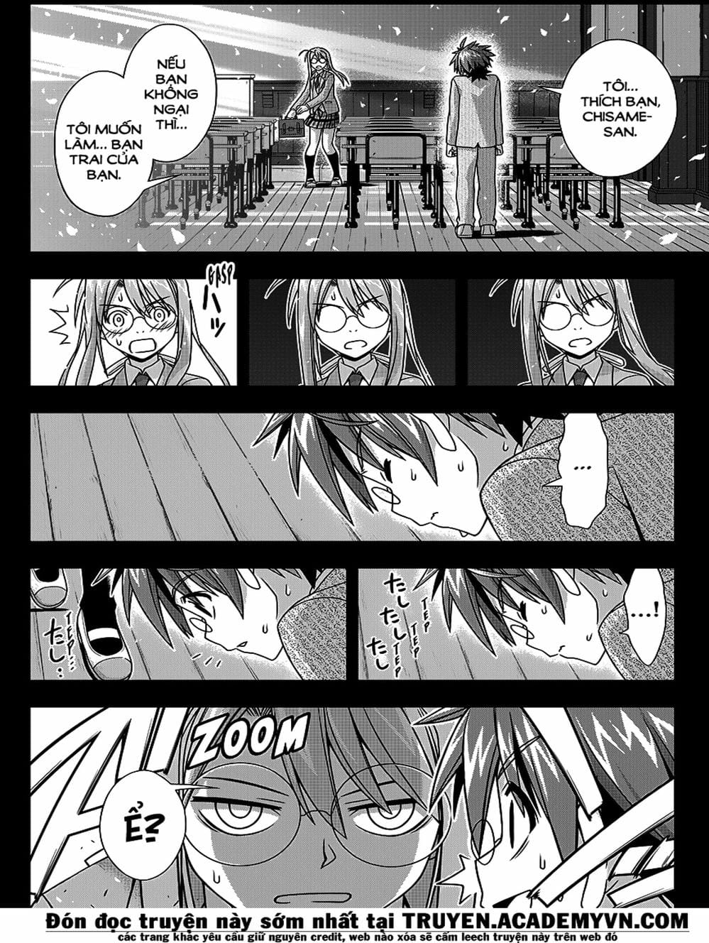 Truyện Tranh Lựa Chọn Phân Kỳ - Uq Holder! trang 9