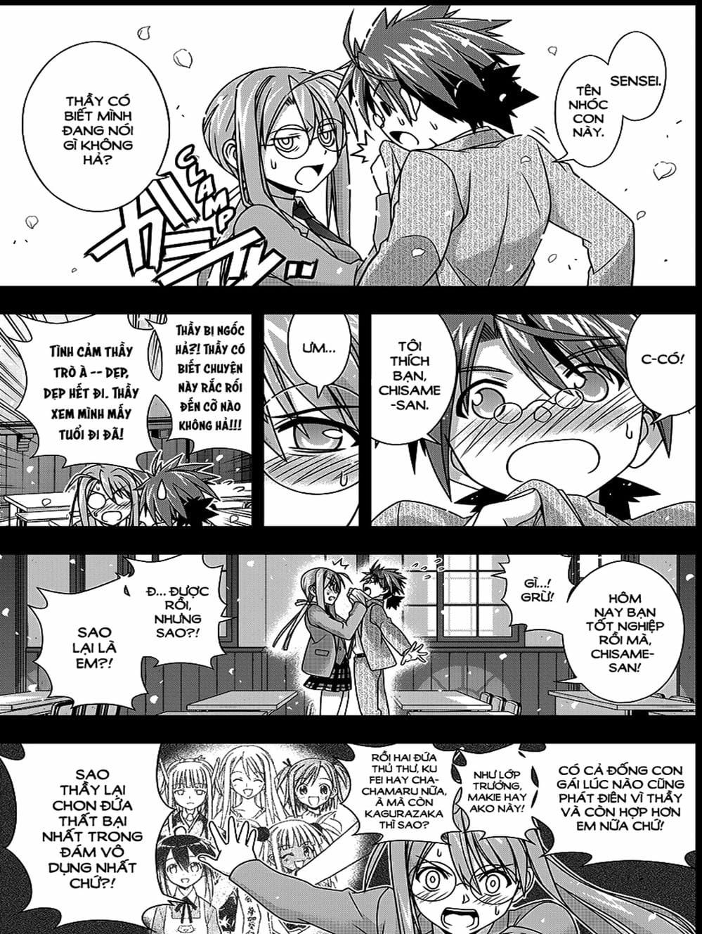 Truyện Tranh Lựa Chọn Phân Kỳ - Uq Holder! trang 9