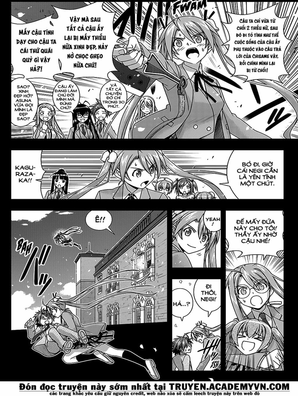 Truyện Tranh Lựa Chọn Phân Kỳ - Uq Holder! trang 9