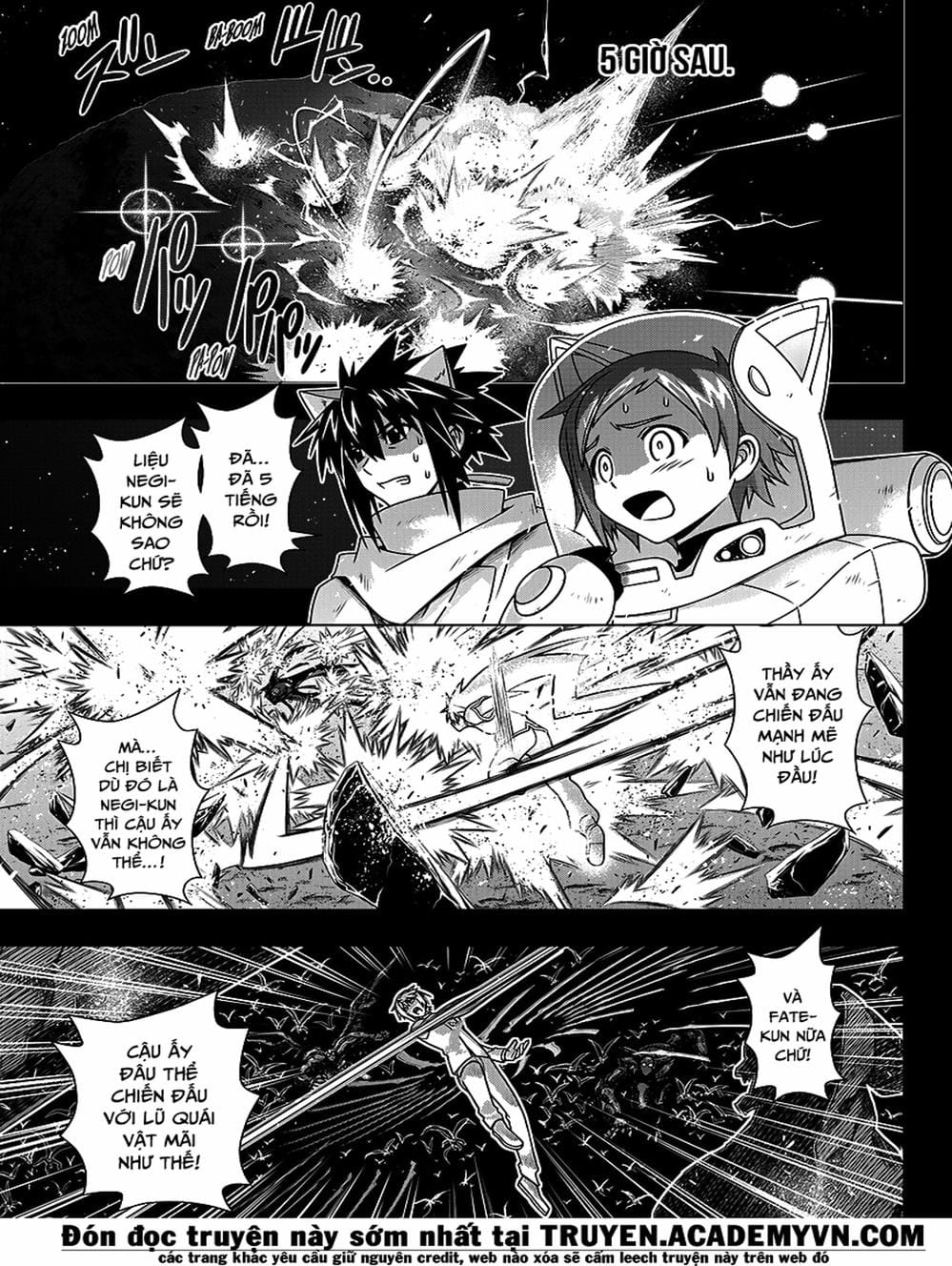 Truyện Tranh Lựa Chọn Phân Kỳ - Uq Holder! trang 9