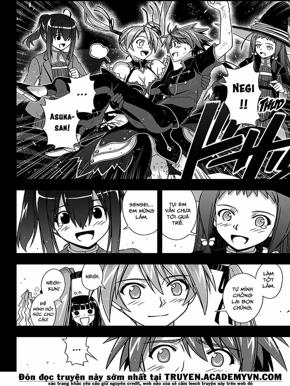 Truyện Tranh Lựa Chọn Phân Kỳ - Uq Holder! trang 9